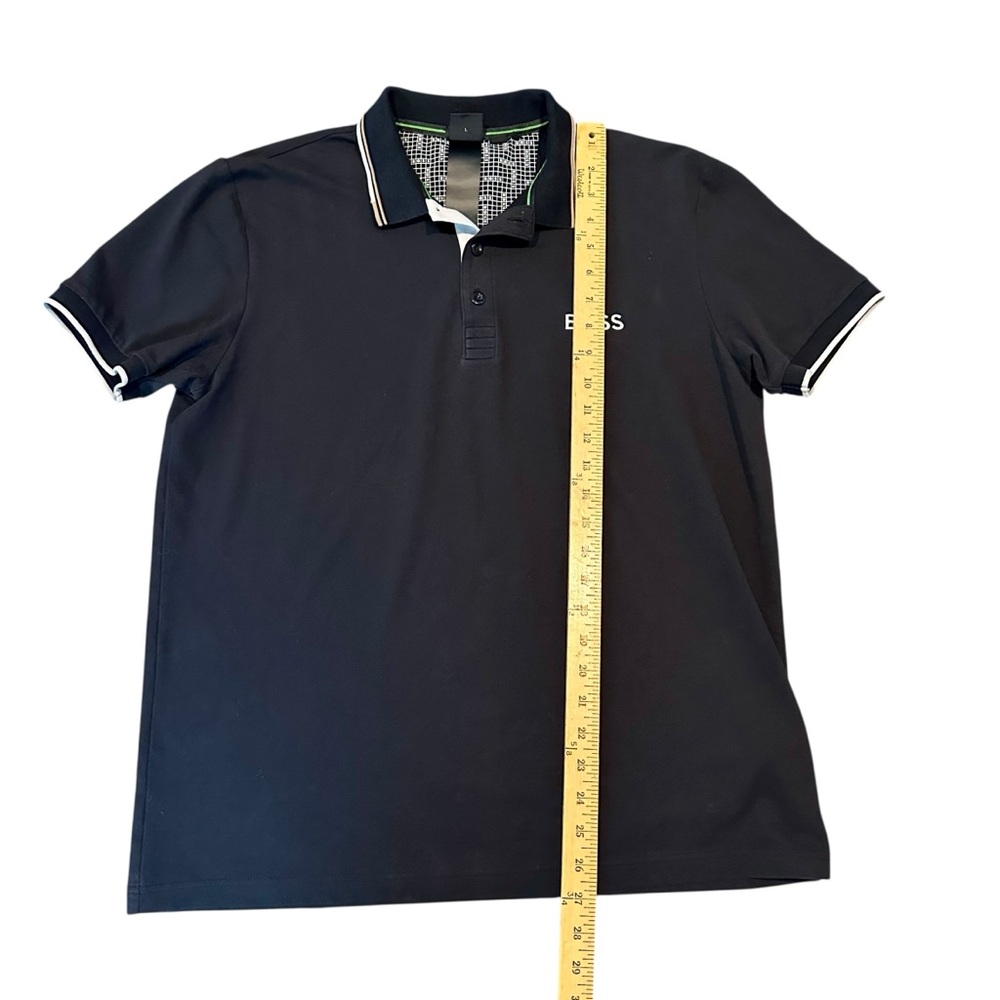 Boss Men's Black Polo Shirt - Picture 8 of 8